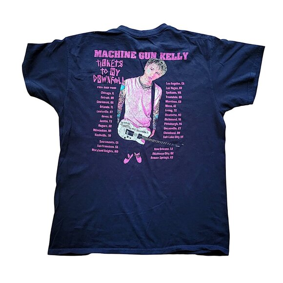 Machine Gun Kelly Tickets to My Downfall Concert Shirt - Picture 2 of 3